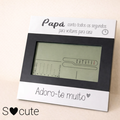 Estação Meteorológica Personalizada para o Dia do Pai – Presente Original para Pai