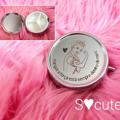 Caixinha comprimidos gravada