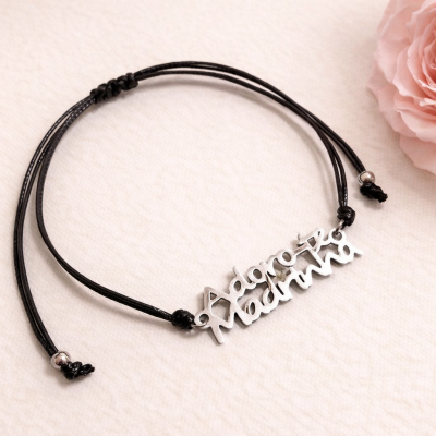 Pulseira Madrinha personalizada em aço inox
