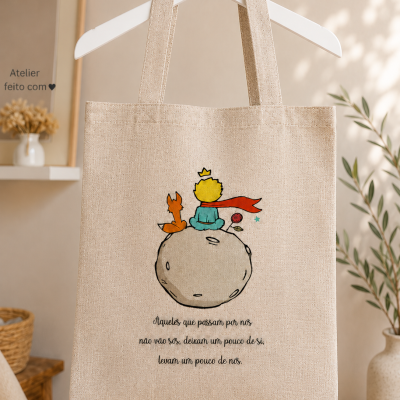 Saco de Tecido Personalizado – Principezinho