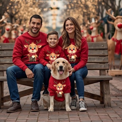 Sweat de Natal - criança ou adulto