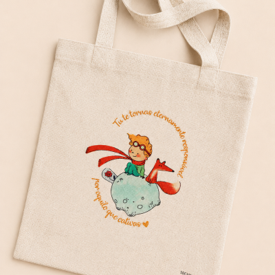 Saco de Tecido Personalizado – Principezinho