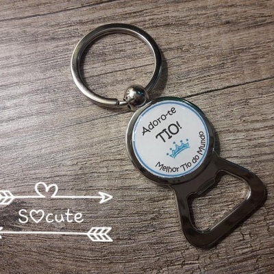 Porta-chaves abre caricas