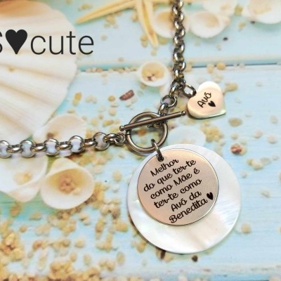 Colar Melhor do que ter-te como mãe...