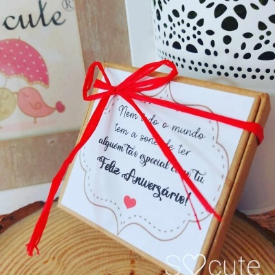 Caixinhas personalizadas - Amigos