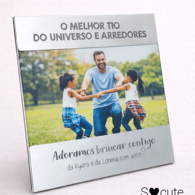 Moldura "O melhor TIO do universo e arredores"