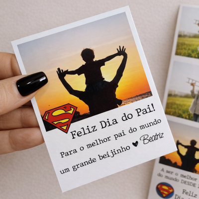 Íman Fotográfico Personalizado – Dia do Pai