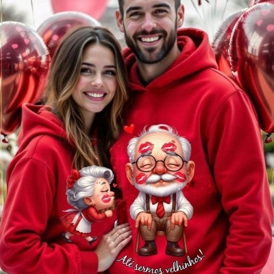 Sweats de Natal - casais