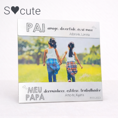 Moldura para o PAI com mensagens especiais dos filhos