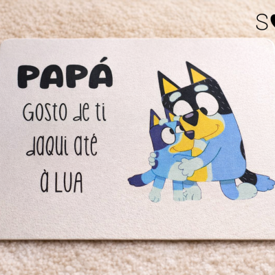 Tapete de Rato Personalizado para Pai – Presente Original para o Dia do Pai