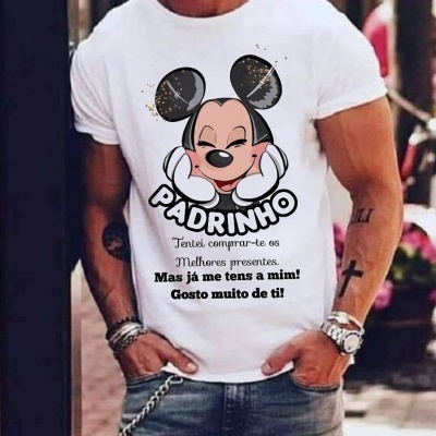 T-shirt Padrinho - Mickey