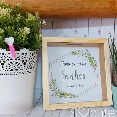 Quadro mealheiro "Para os nossos sonhos"