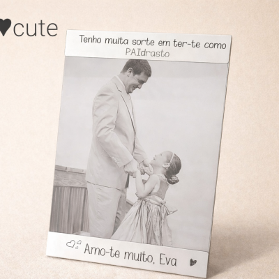 Moldura "Tenho muita sorte em ter-te como PAIdrasto/PADRASTO"