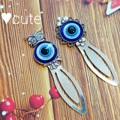 Marcador de livro olho turco