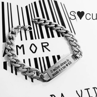 Pulseira "O melhor abraço do mundo é o teu"