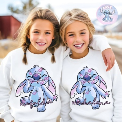 Sweat ou T-shirt - Stitch criança