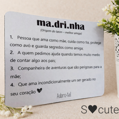 Tapete de Rato Padrinho e Madrinha – Presente Especial e Emocional