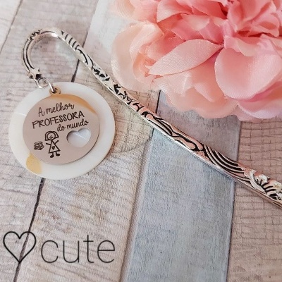 Marcador de livro madrepérola