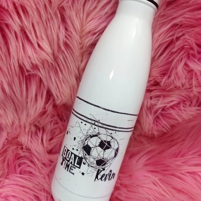 Garrafa de água - Tema Futebol