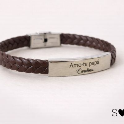 Pulseira Personalizada “Amo-te Papá”