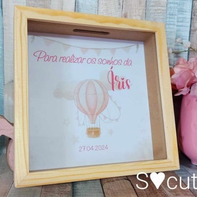 QUADRO MEALHEIRO - BALÃO DE AR QUENTE