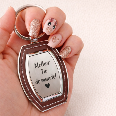 Porta-chaves Melhor Tio do Mundo – Presente Especial para Tio