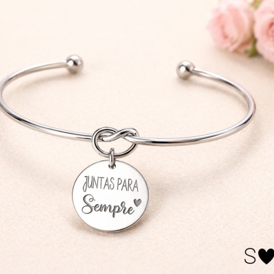 Pulseira “Juntas para Sempre” | Presente com Significado