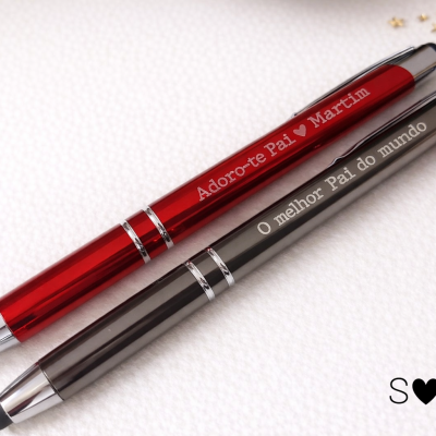 Caneta touch personalizada para o PAI