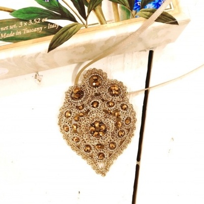 Colar Coração Malmequer