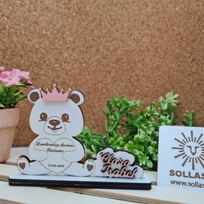 Lembrança "Urso coroa"