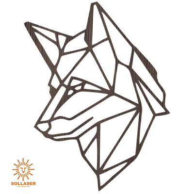 Painel de Parede - Lobo #2