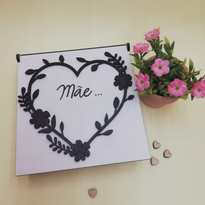 Caixa  Guarda-jóias Mãe...