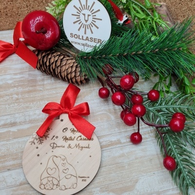 Bola primeiro Ano de Casados - Gnomos apaixonados