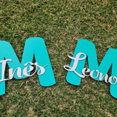 Letra Maiúscula e nome