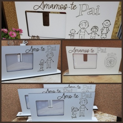 Moldura "Dia do Pai - Filhos"