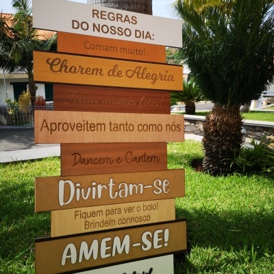 Mensagens para os seus convidados