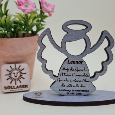 Anjo Asas delineadas