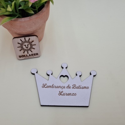 Lembrança em "Coroa simples"