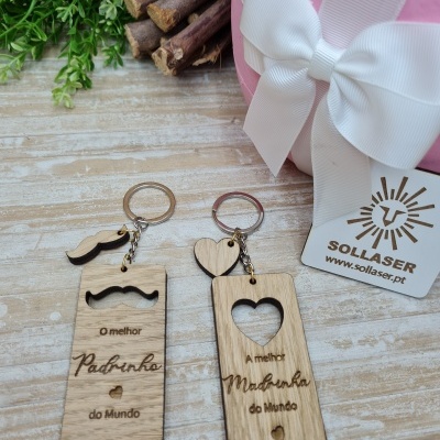 porta-Chaves "Padrinhos"