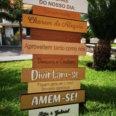 Mensagens para os seus convidados