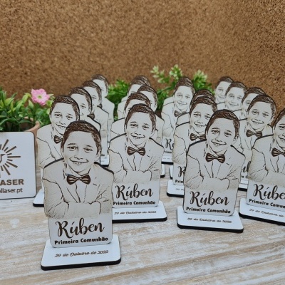 Fotogravação - Lembrança de Primeira Comunhão