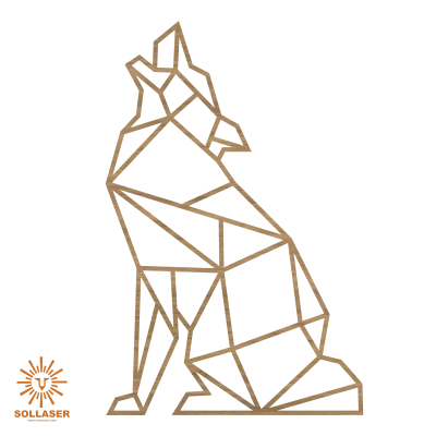 Painel de Parede -  Lobo #1