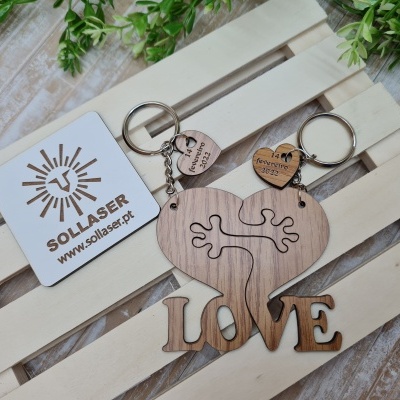 Porta -chaves  "Abraço"