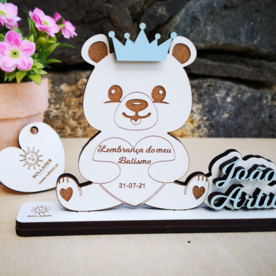 Lembrança "Urso coroa"