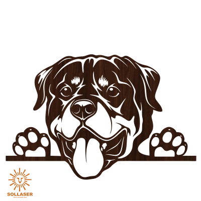 Painel de Parede - Rottweiller#1