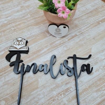 Topo de Bolo: "Finalista(s)"