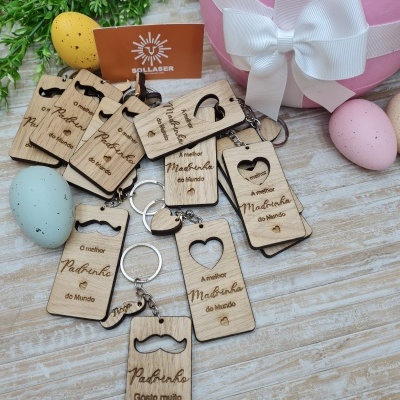 porta-Chaves "Padrinhos"