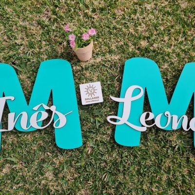 Letra Maiúscula e nome