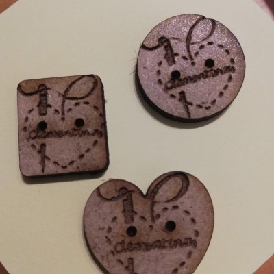 Botões Personalizados - Logótipo das Empresas