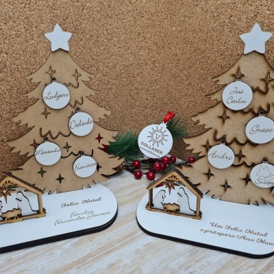 Presépio "Árvore da Família"